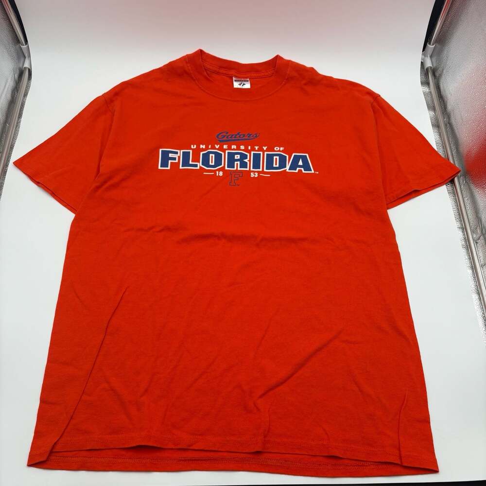 Jerzees University of Florida Gators Heavyweight Cotton T-Shirt, Orange, XL
